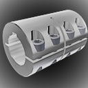 cuplaje elastice - Cuplaj rigid A45N  DIN 115
